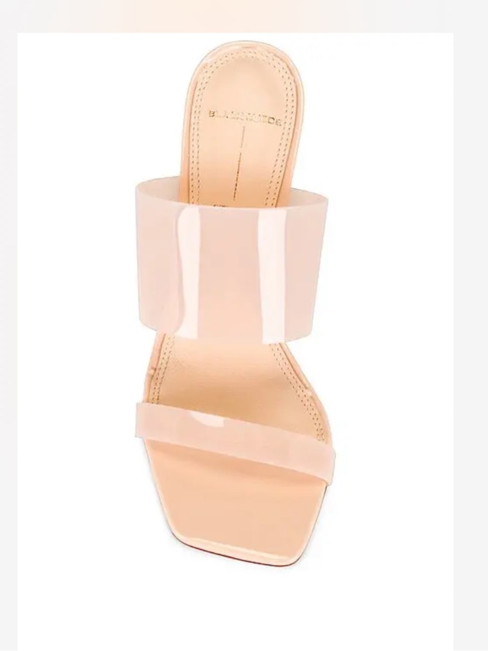 Black Suede Studio Bella High Heel Mule in Blush, Size: 8.5 - Picture 2 of 10